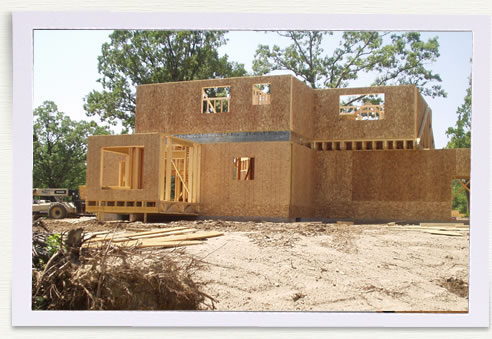 new home construction, Woodcrest Homes cares for the land by conserving trees for minimal tree loss